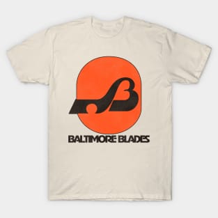 Defunct Baltimore Blades Hockey Team T-Shirt